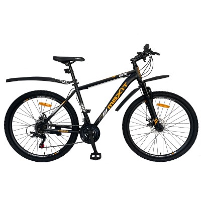 Велосипед D275-BO MTB 21 скорость черно-оранжевый