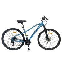 Велосипед D290-BX MTB 21 скорость синий металлик