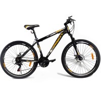 Велосипед D250-27,5GO MTB 21 скорость черный-оранжевый